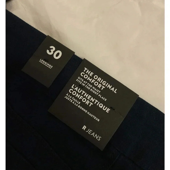 Reitmans Leggings The Original Comfort  Blue Size 30 - Picture 4 of 8